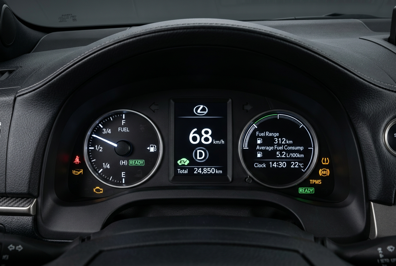 Veicoli con display monocromatico